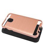 Wholesale Galaxy J3 (2018), Achieve, Star, Galaxy Express Prime Armor Hybrid Case (Rose Gold)